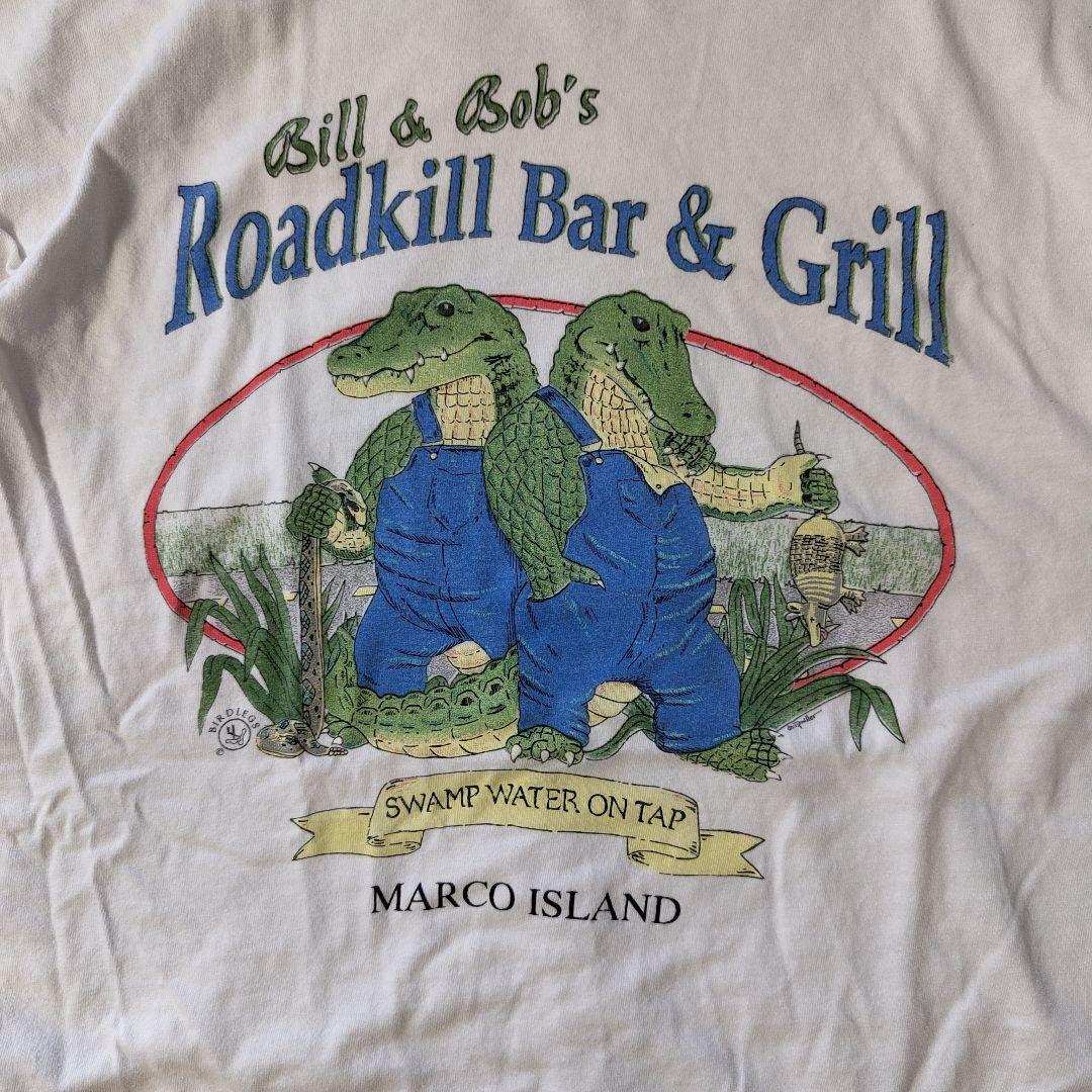 VINTAGE 80-90s XXL Print T-shirt -HANES-