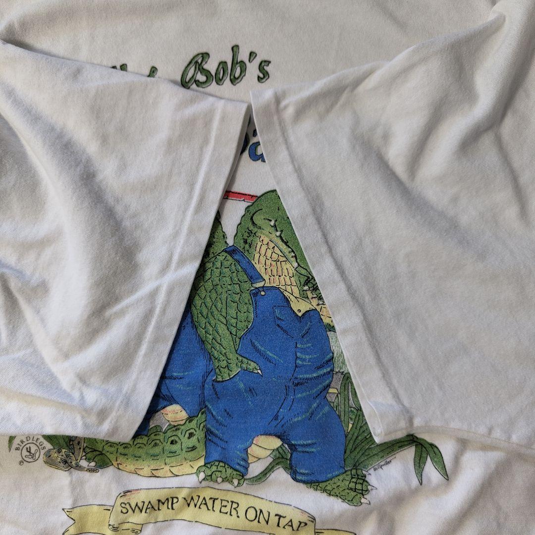 VINTAGE 80-90s XXL Print T-shirt -HANES-