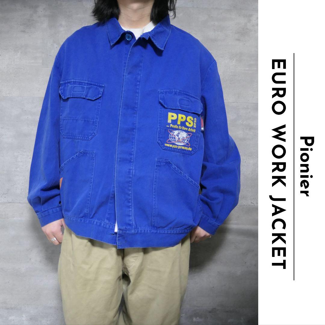 VINTAGE L Euro work jacket -Pionier-