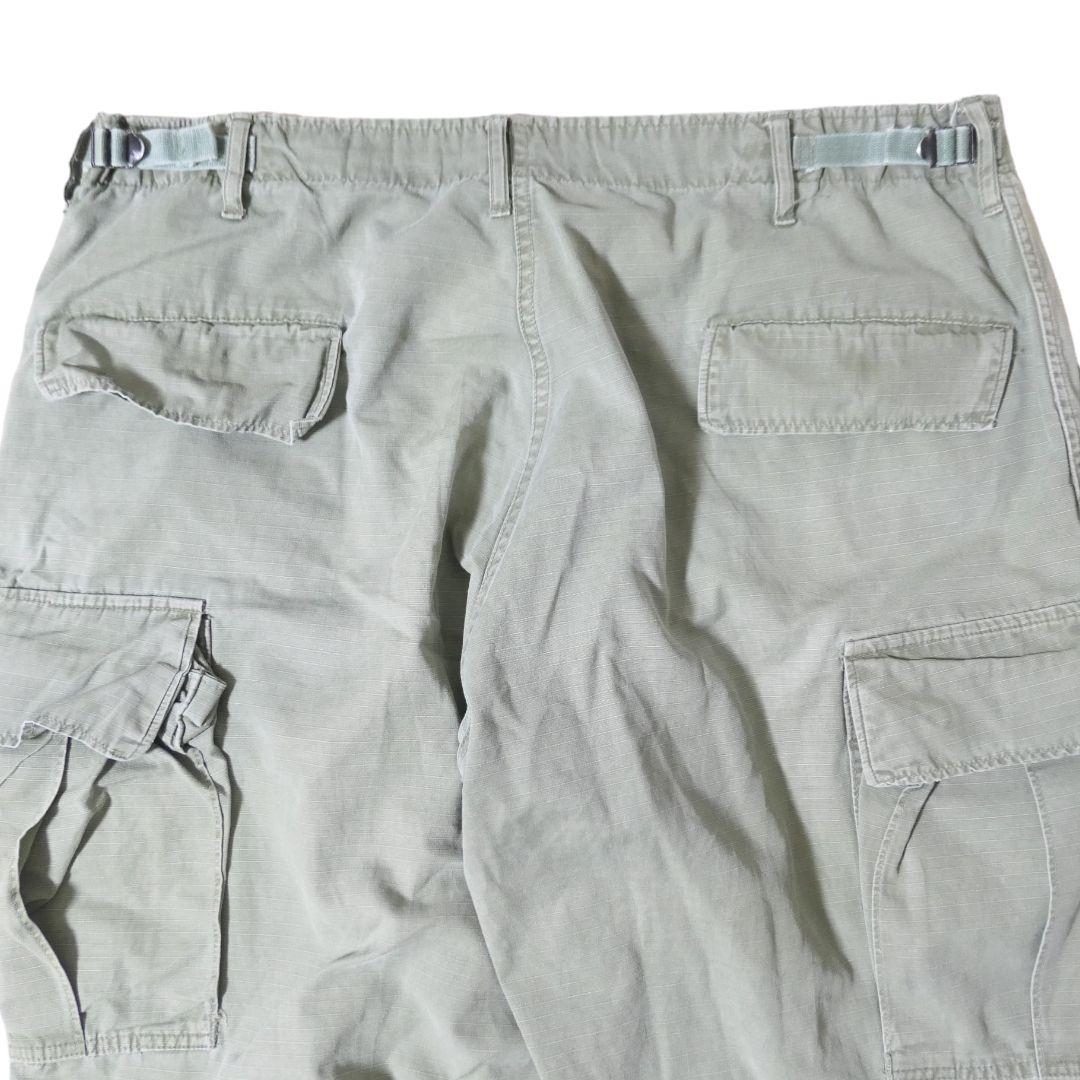 VINTAGE 60s REGULAR-LARGE Jungle fatigue pants -U.S.ARMY-