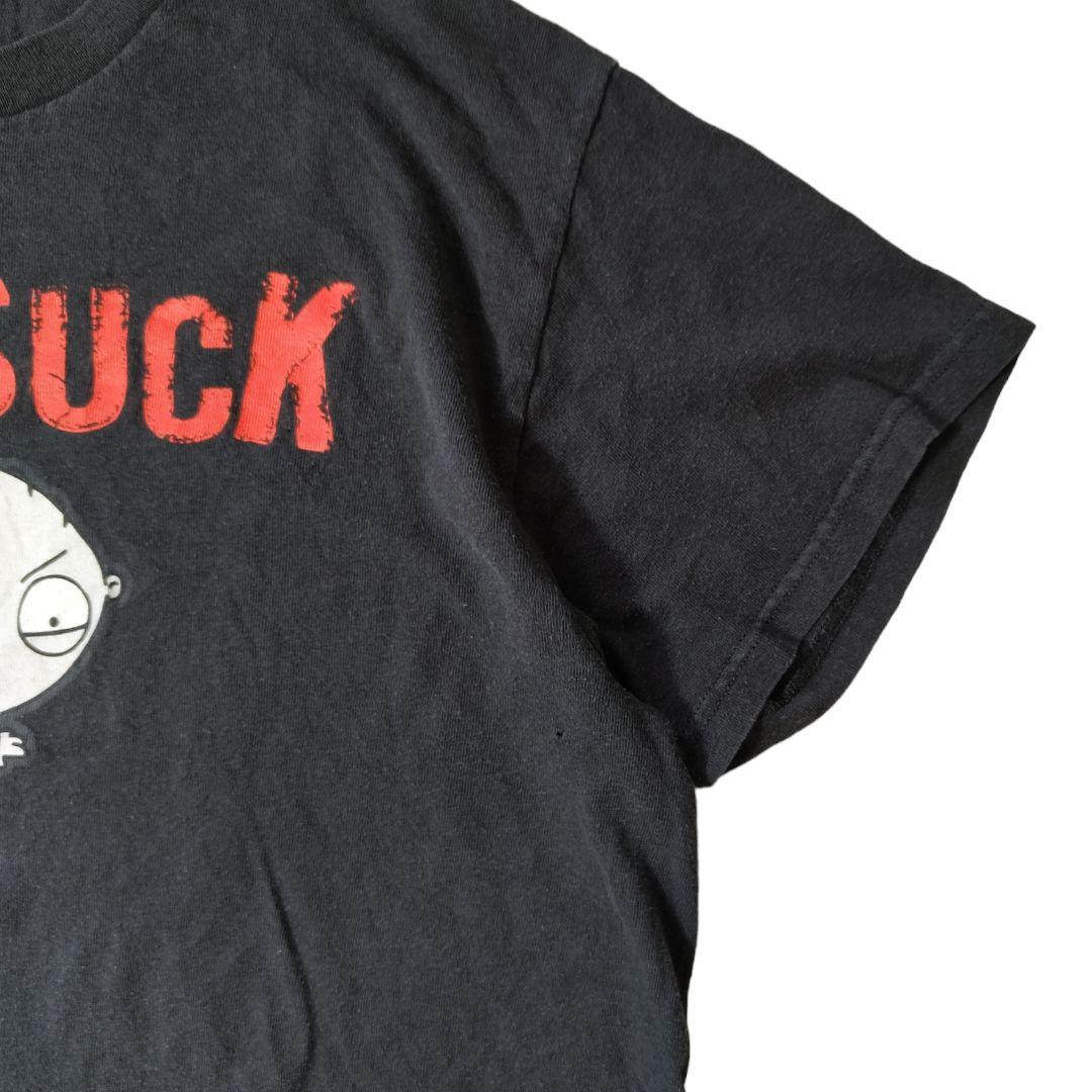 USED M Character T-shirt -FAMILY GUY-