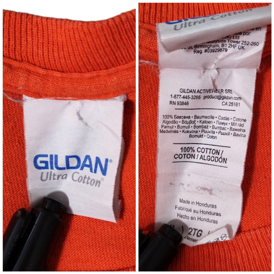 USED XXL Printed T-shirt -GILDAN-
