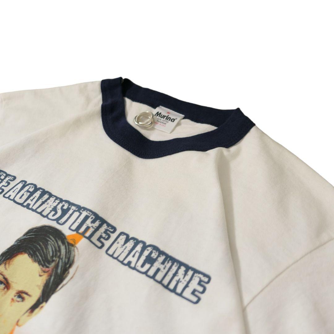 VINTAGE 90s M Rock band T-shirt -RAGE AGAINST THE MACHINE-