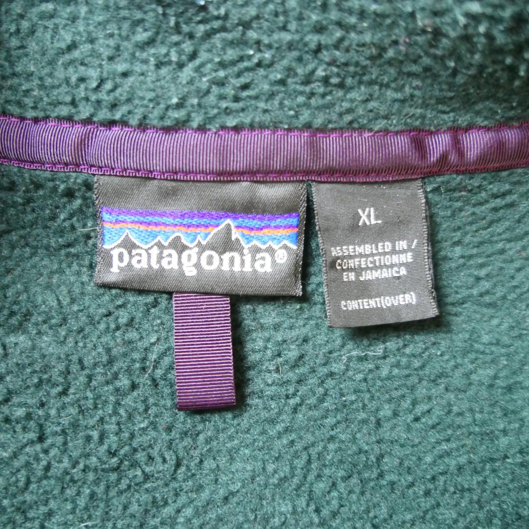 VINTAGE 90s XL "Synchilla Snap T" Fleece Jacket -Patagonia-