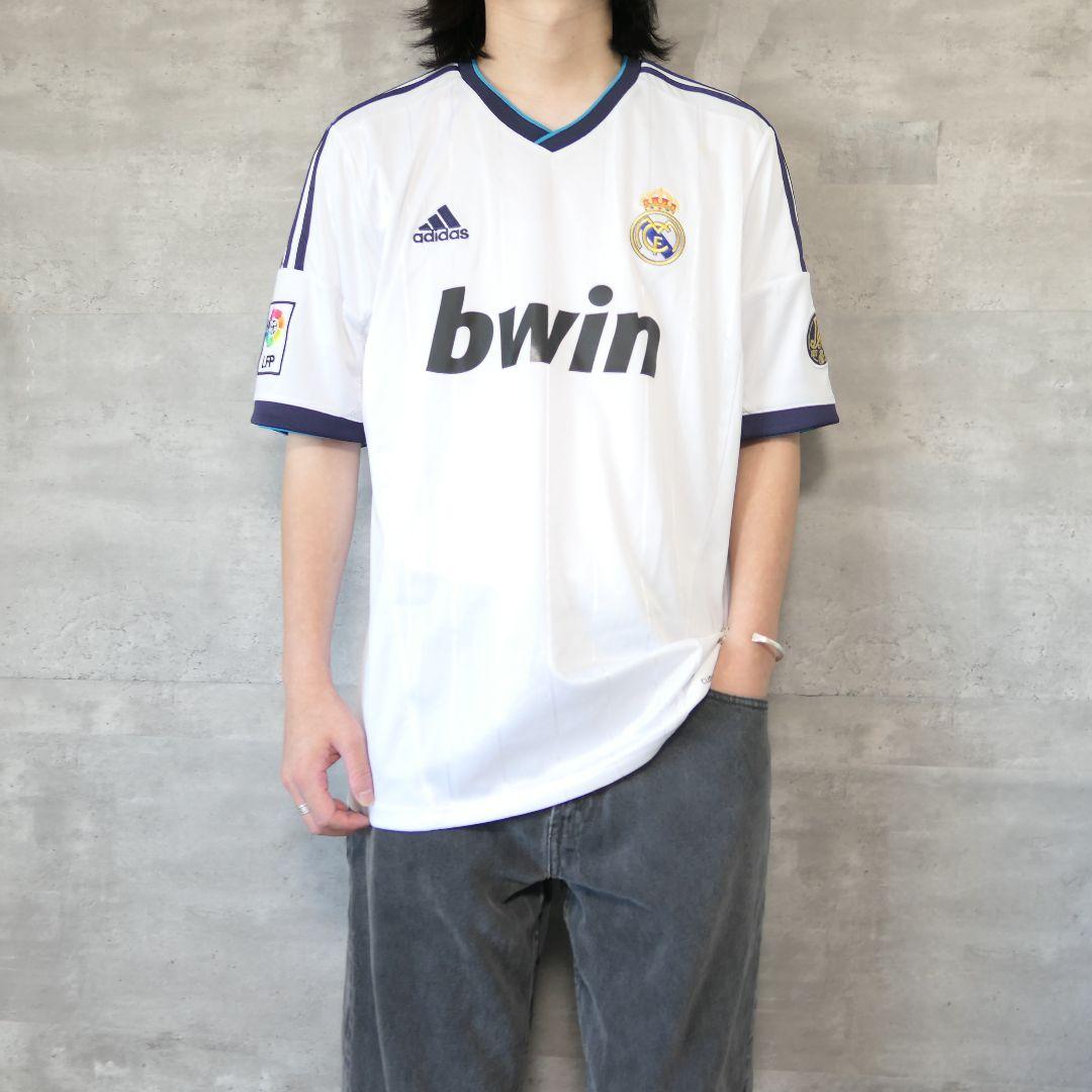 USED L Socer game shirt -REAL MADRID-