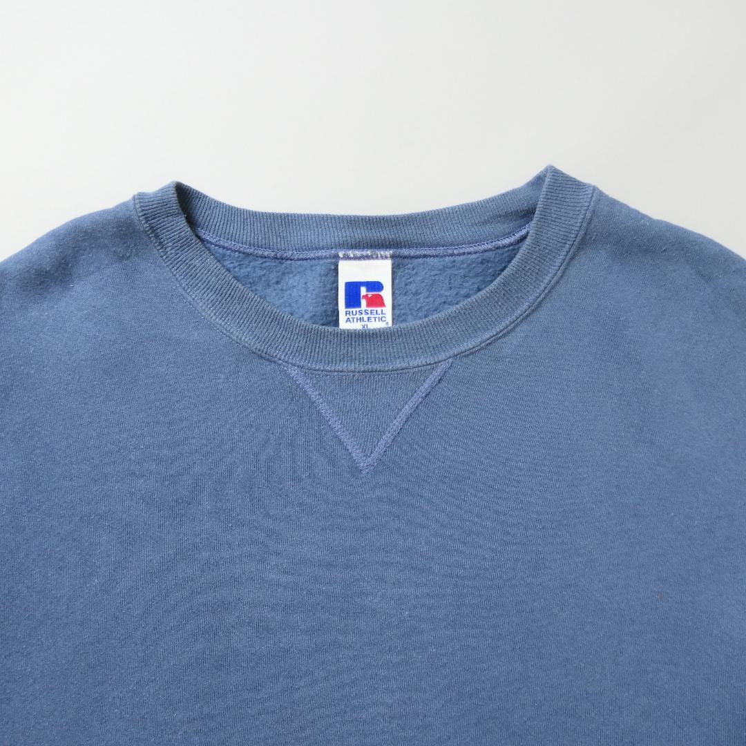 VINTAGE 90-00s XL Plain Sweat -Russell Athletic-