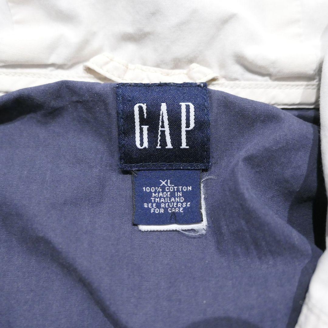 VINTAGE 90s XL Cotton Anorak Parka -OLD GAP-