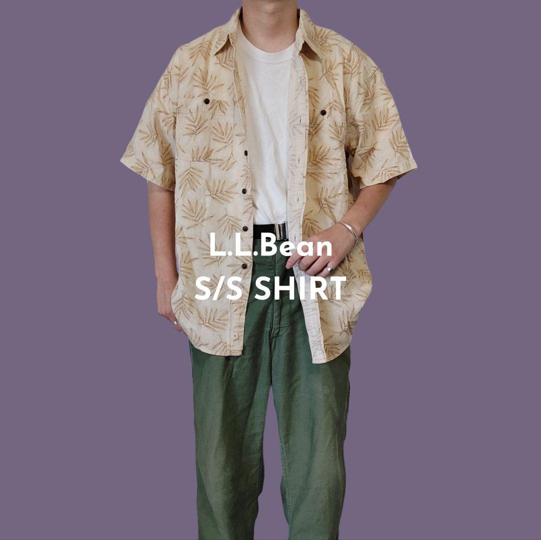 USED L S/S Shirt -L.L.Bean-