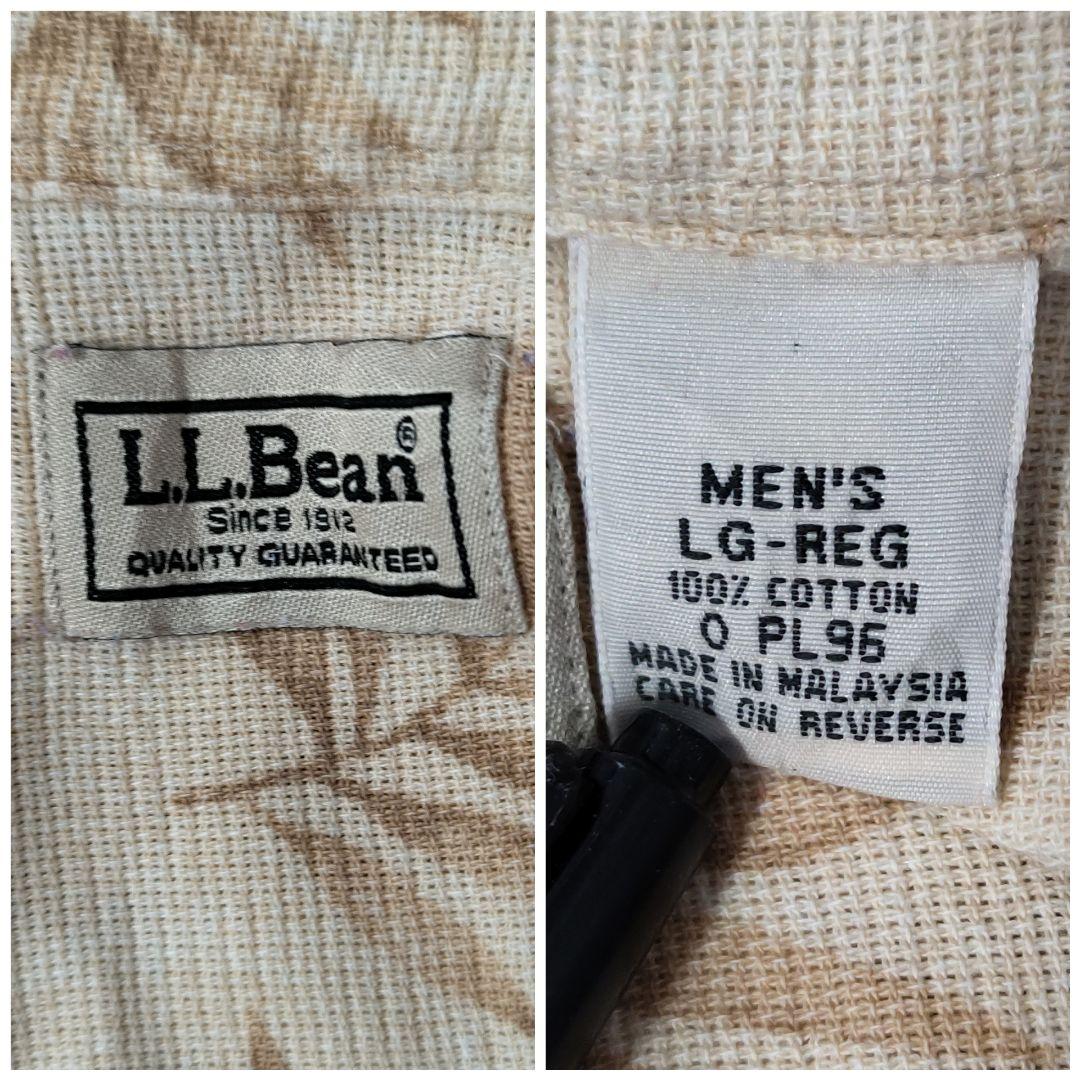 USED L S/S Shirt -L.L.Bean-