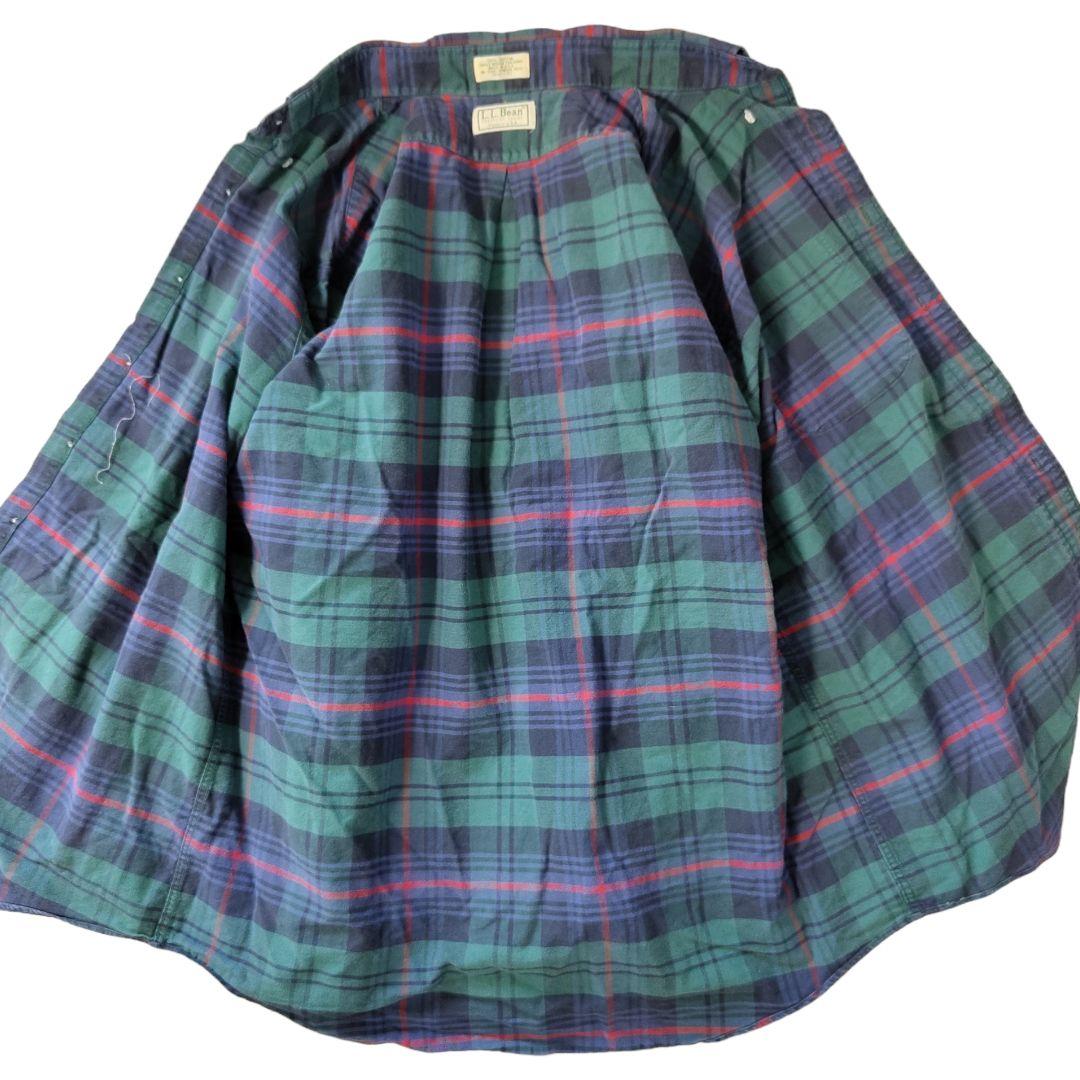 VINTAGE 80-90s XL Button down shirt -L.L.Bean-