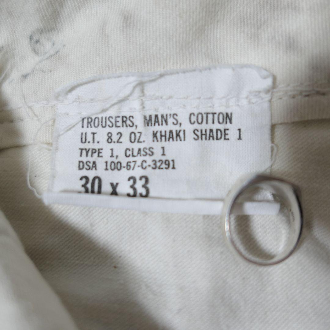 VINTAGE 60s 30inch Militaly chino trousers -U.S.ARMY-