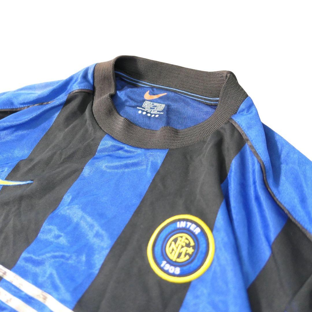 VINTAGE 90s M Soccer game shirt -INTER-