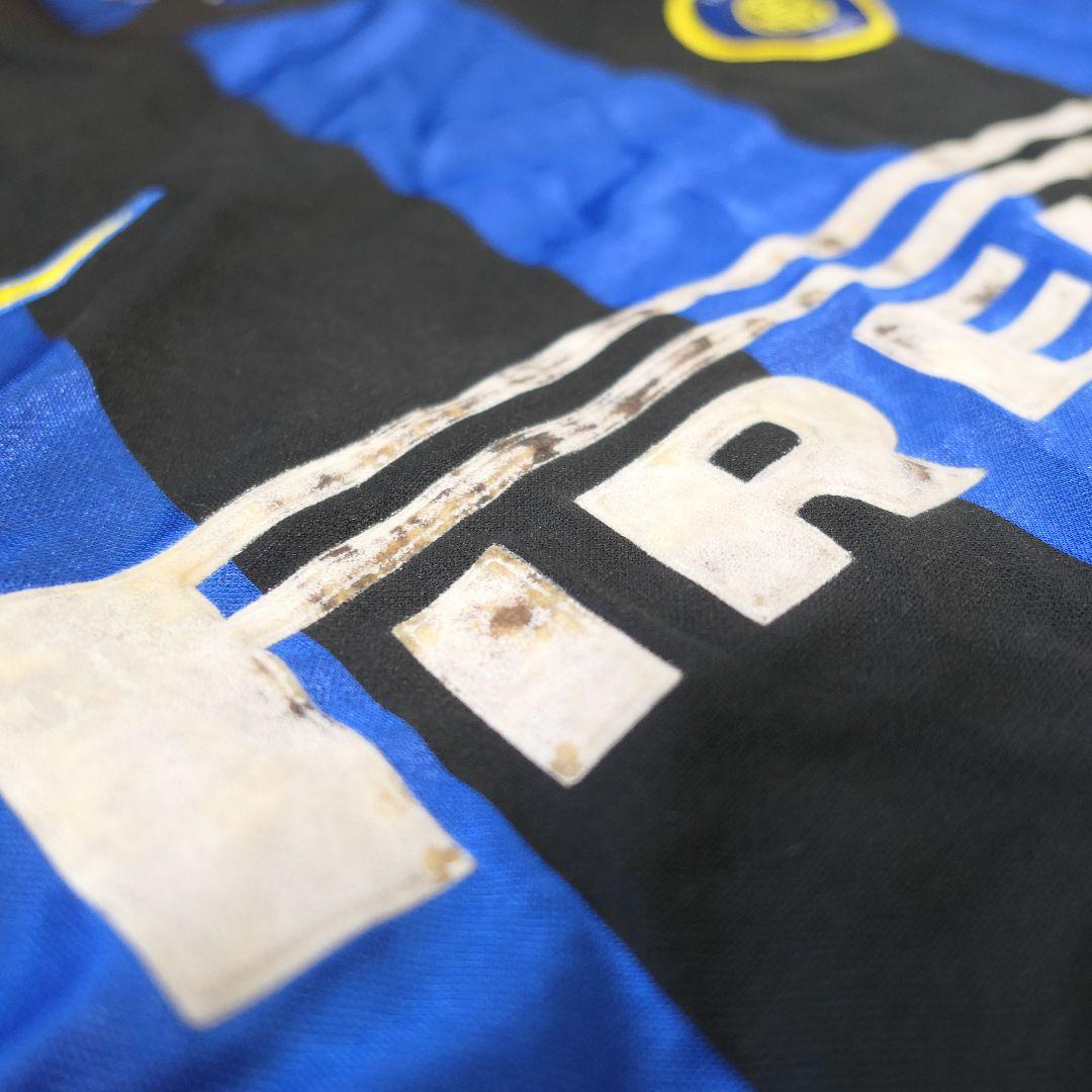 VINTAGE 90s M Soccer game shirt -INTER-