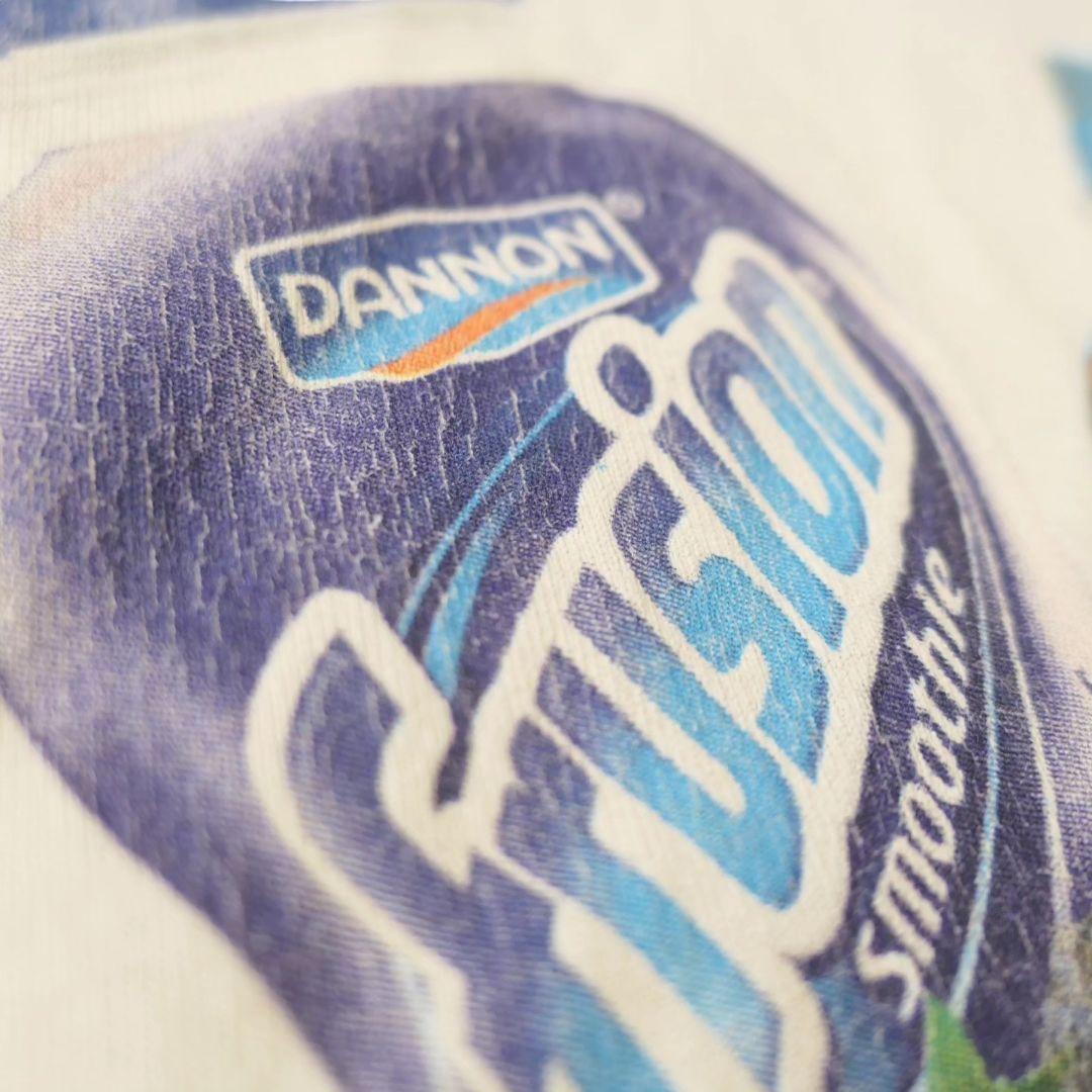VINTAGE 00s L Promotion Tee -DANNON-