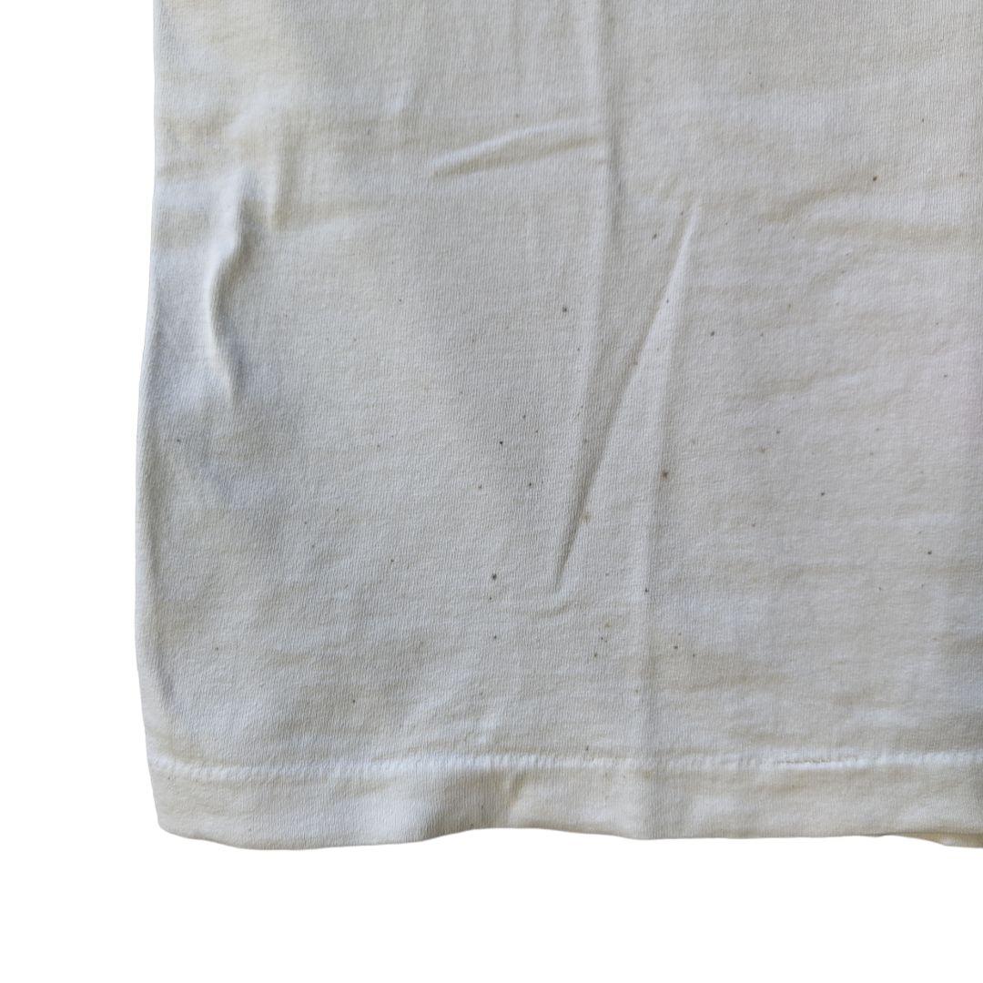 VINTAGE 90s L Fish printed T-shirt -FRUIT OF THE LOOM-