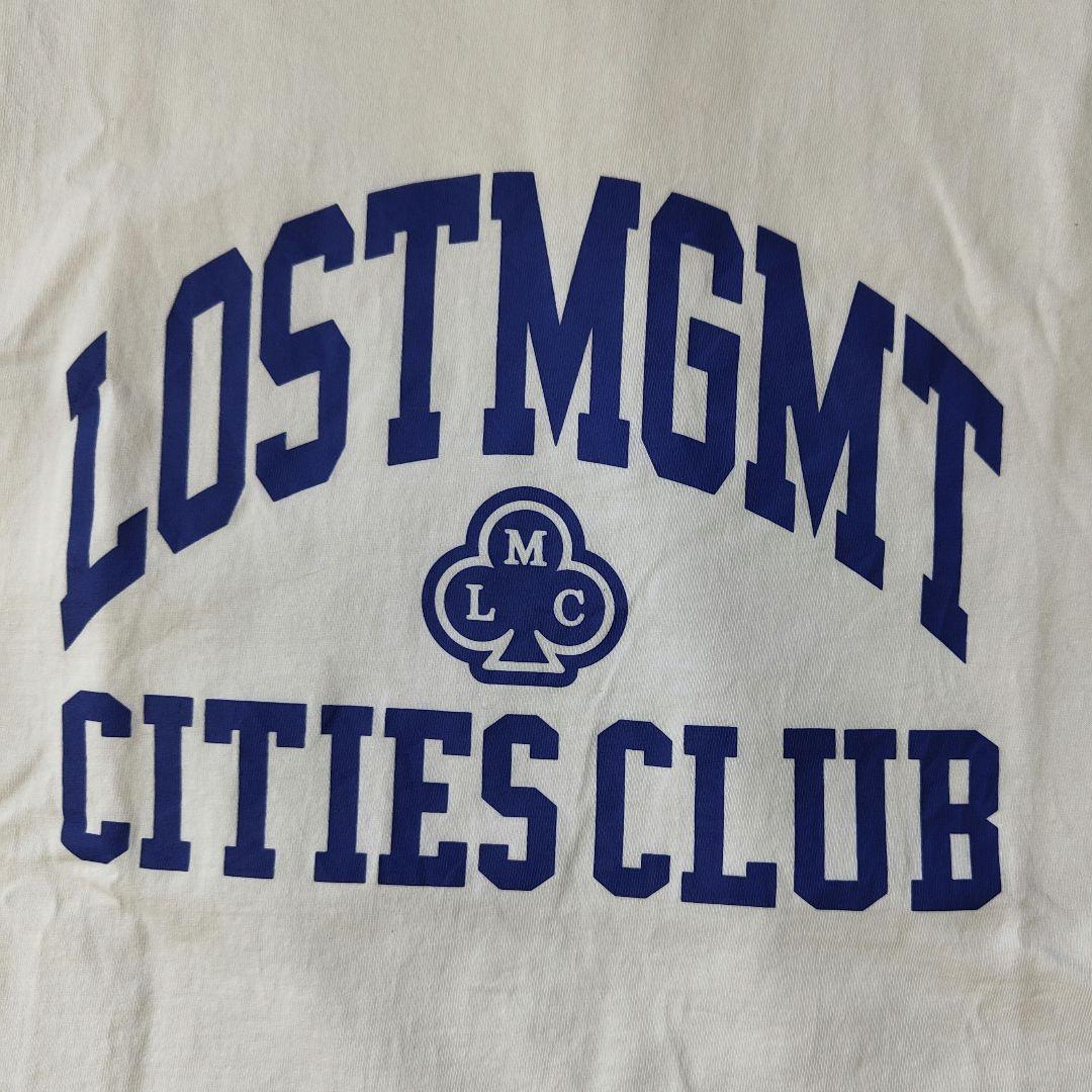 USED XL Collage print t-shirt -LMC.-