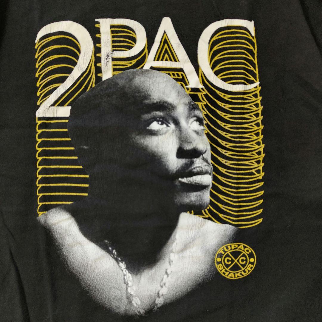 USED M/L Hiphop T-shirt -2PAC-