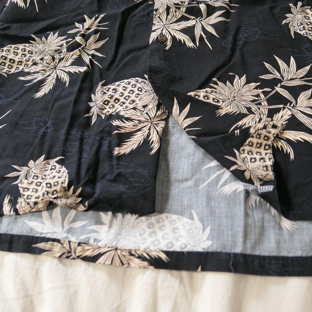 USED XL Hawaiian shirt -TWO PLAMS-
