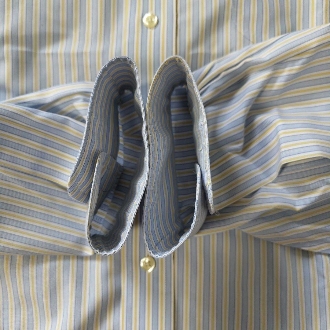 USED XL Stripe bd shirt -BrooksBrothers-