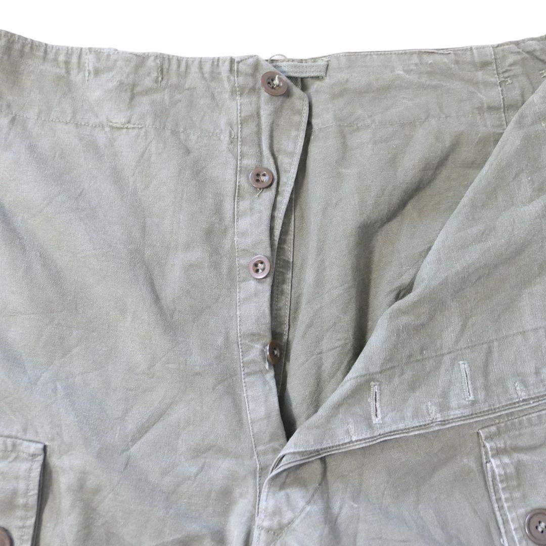 VINTAGE 50s Double face field cargo pants -DUTCH ARMY-