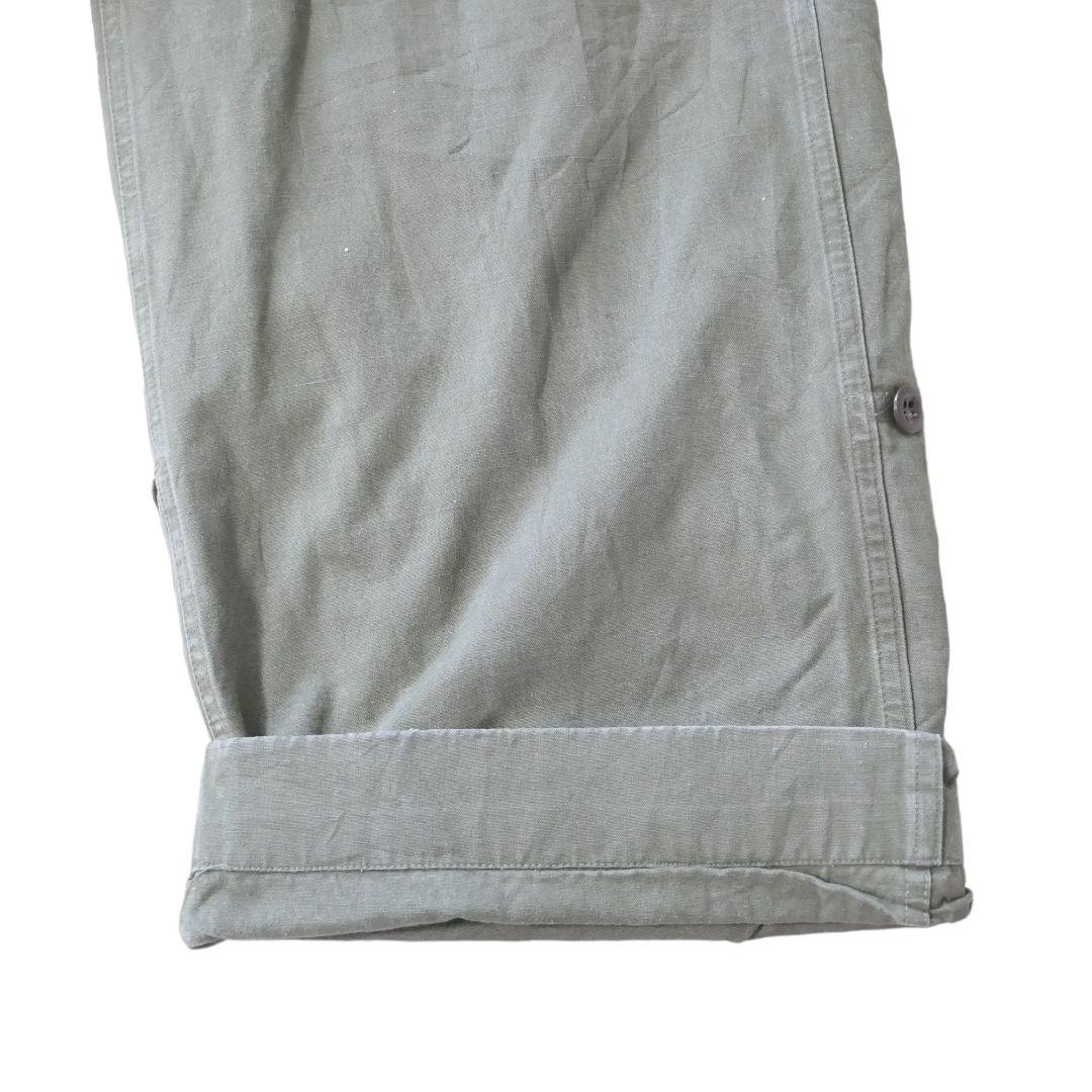 VINTAGE 50s Double face field cargo pants -DUTCH ARMY-