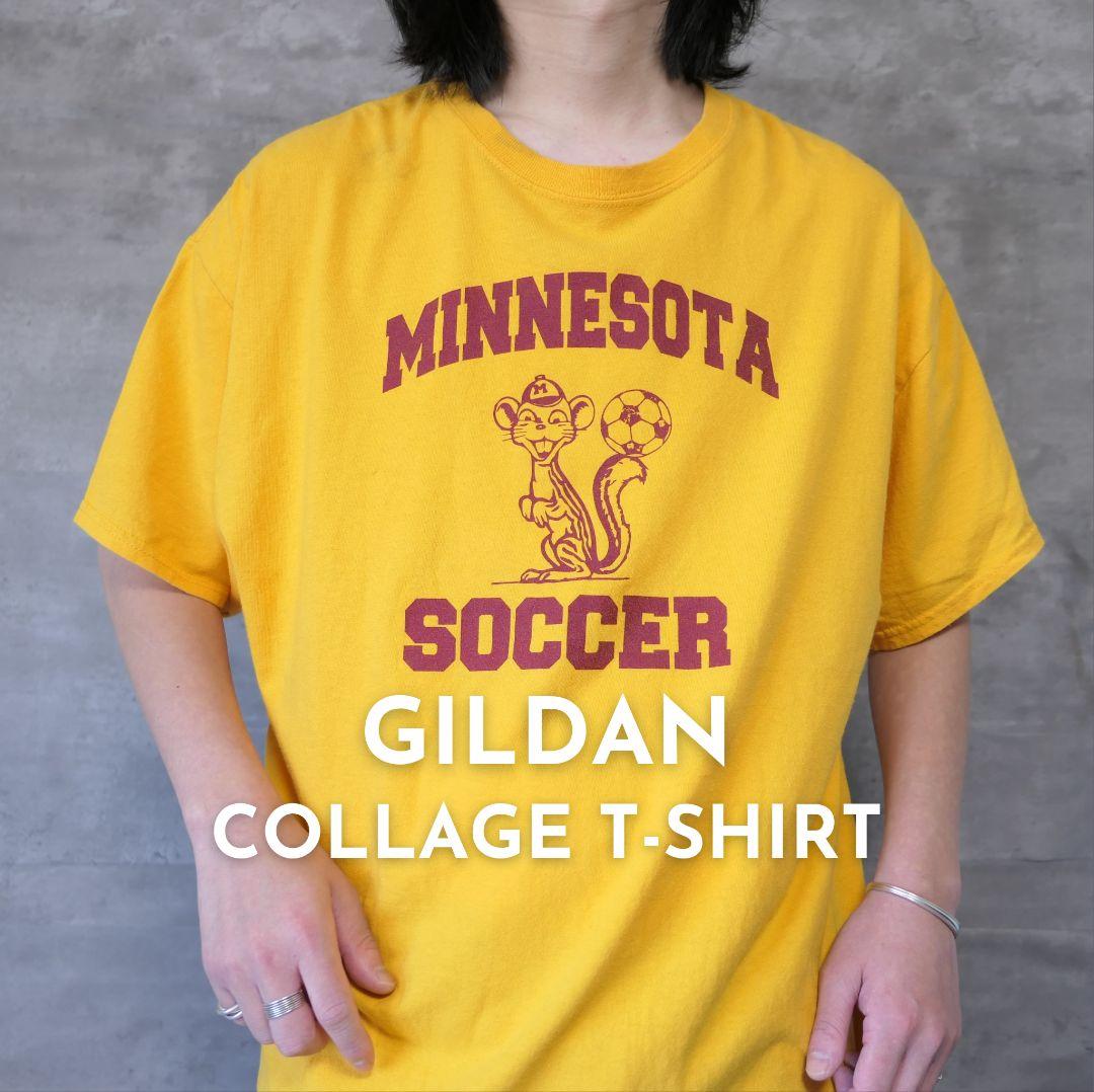 USED XL Collage T-shirt -MINESOTA-