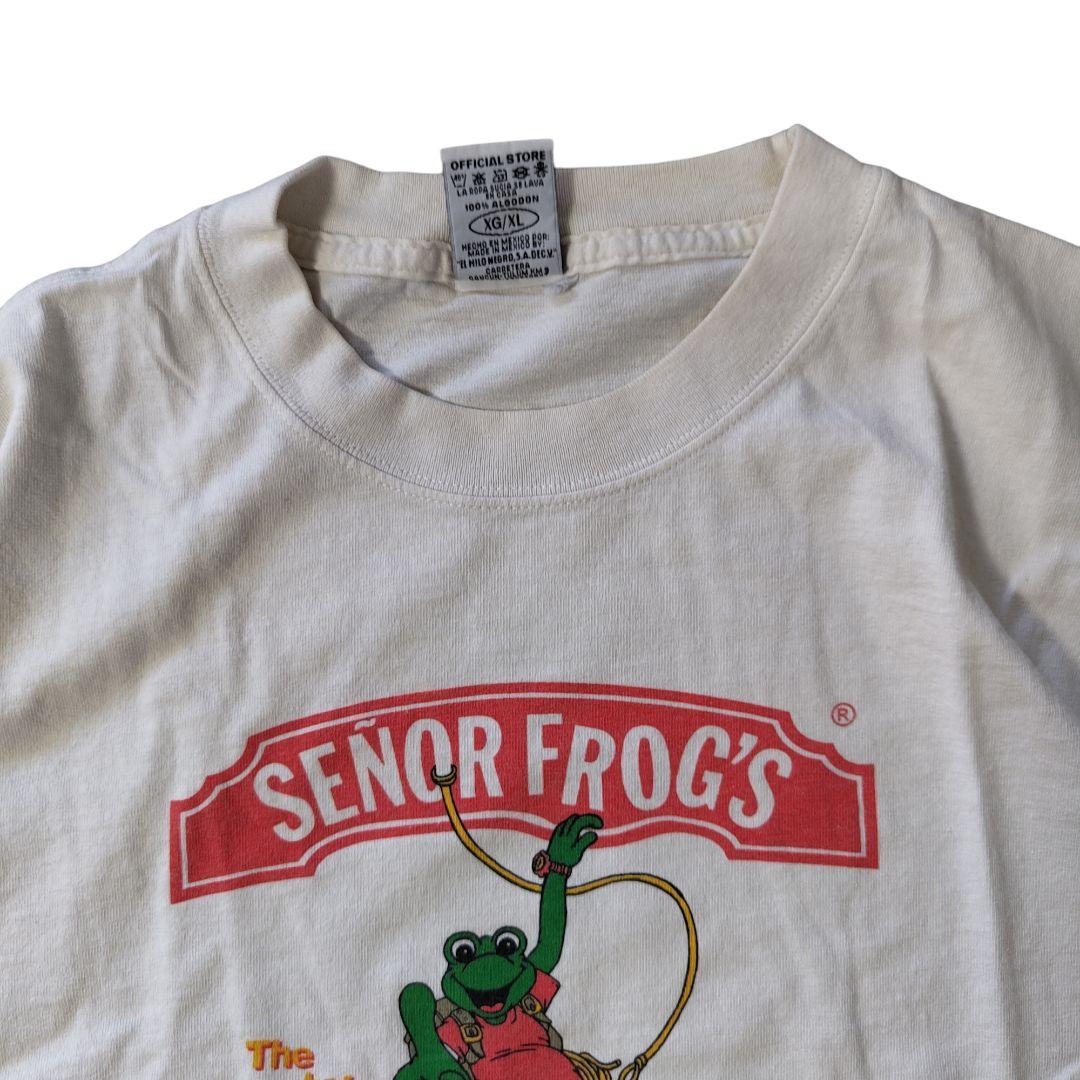 USED XL Print T-shirt -SENOR FLOGS-