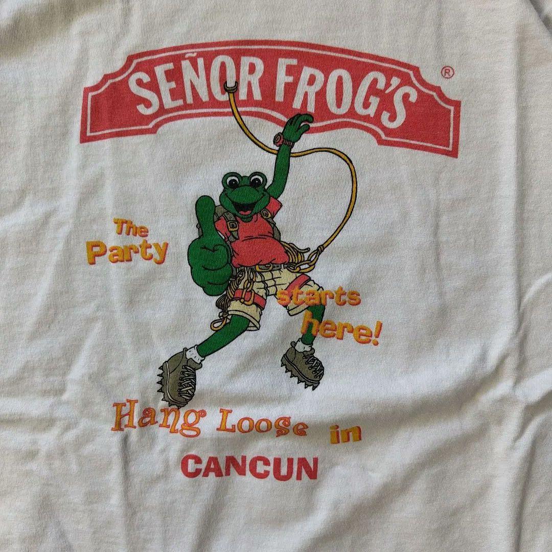 USED XL Print T-shirt -SENOR FLOGS-