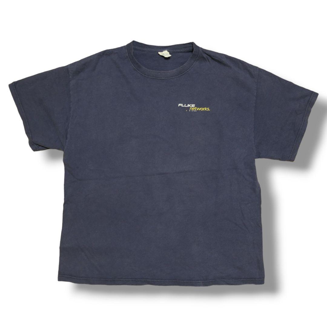 VINTAGE 00s XL Promotion Tee -Fluke networks-