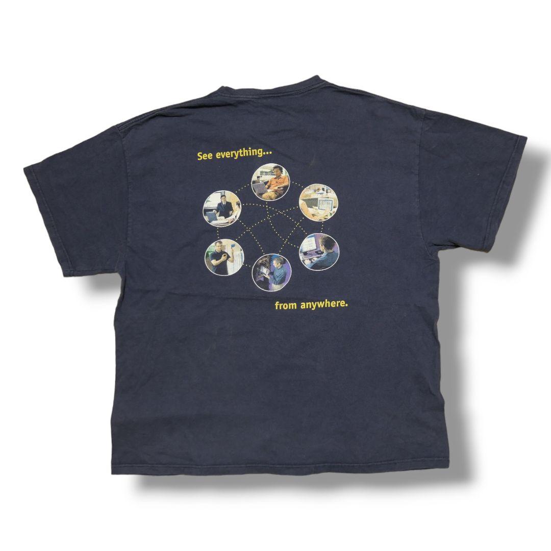 VINTAGE 00s XL Promotion Tee -Fluke networks-