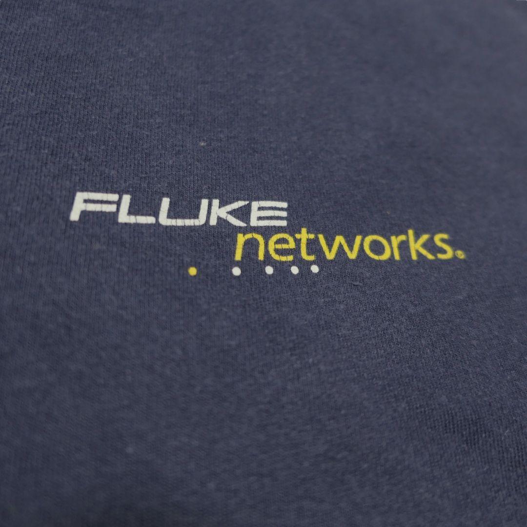 VINTAGE 00s XL Promotion Tee -Fluke networks-