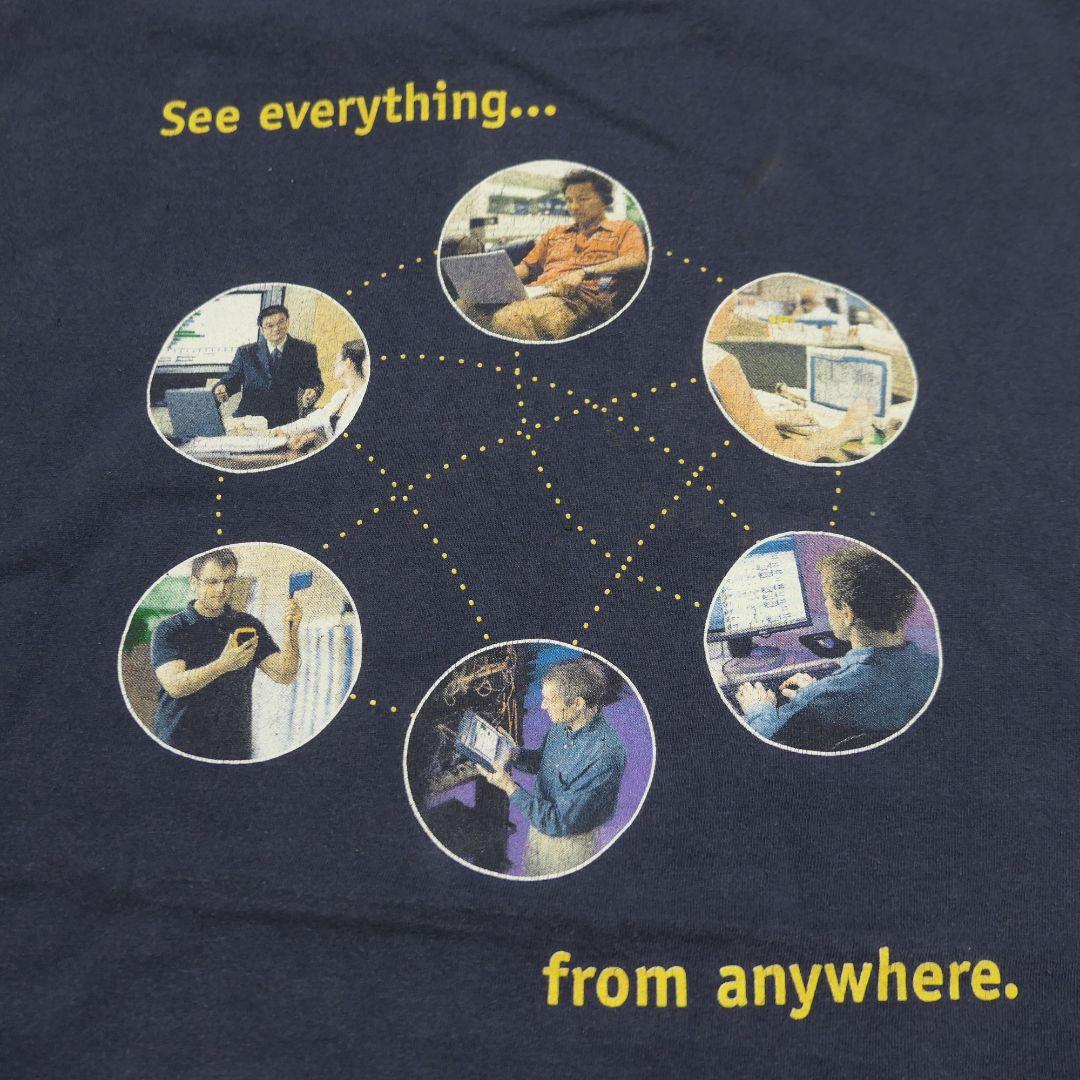 VINTAGE 00s XL Promotion Tee -Fluke networks-