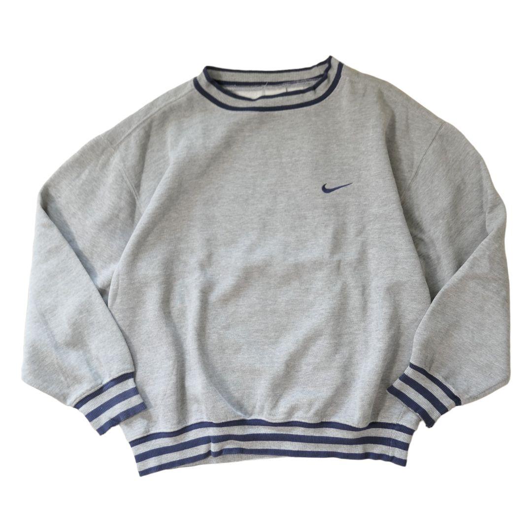 VINTAGE 90s L Logo sweat -NIKE-
