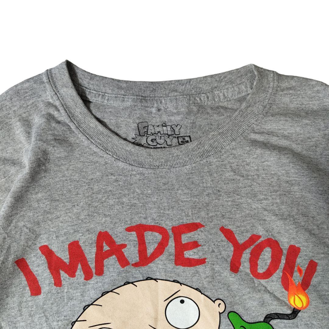 USED XL Character T-shirt -FAMILY GUY-