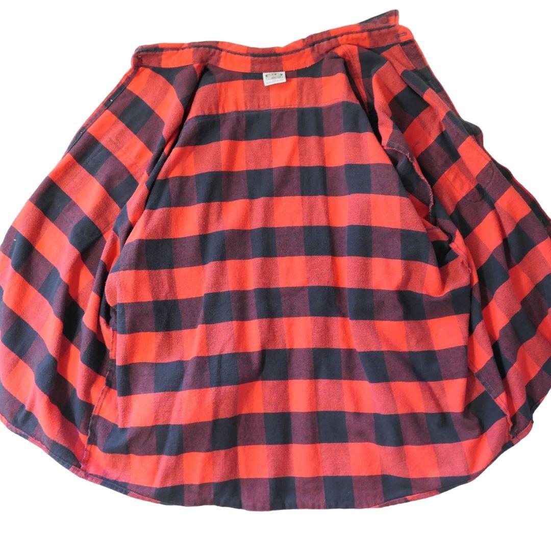VINTAGE 90s 4XL Brock check shirt -FIVE BROTHER-