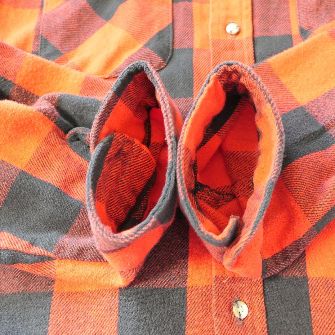 VINTAGE 90s 4XL Brock check shirt -FIVE BROTHER-