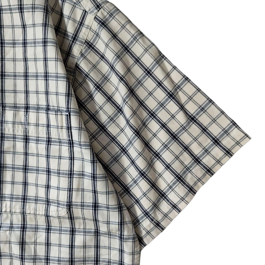 USED L H/S Button down shirt -EddieBauer-
