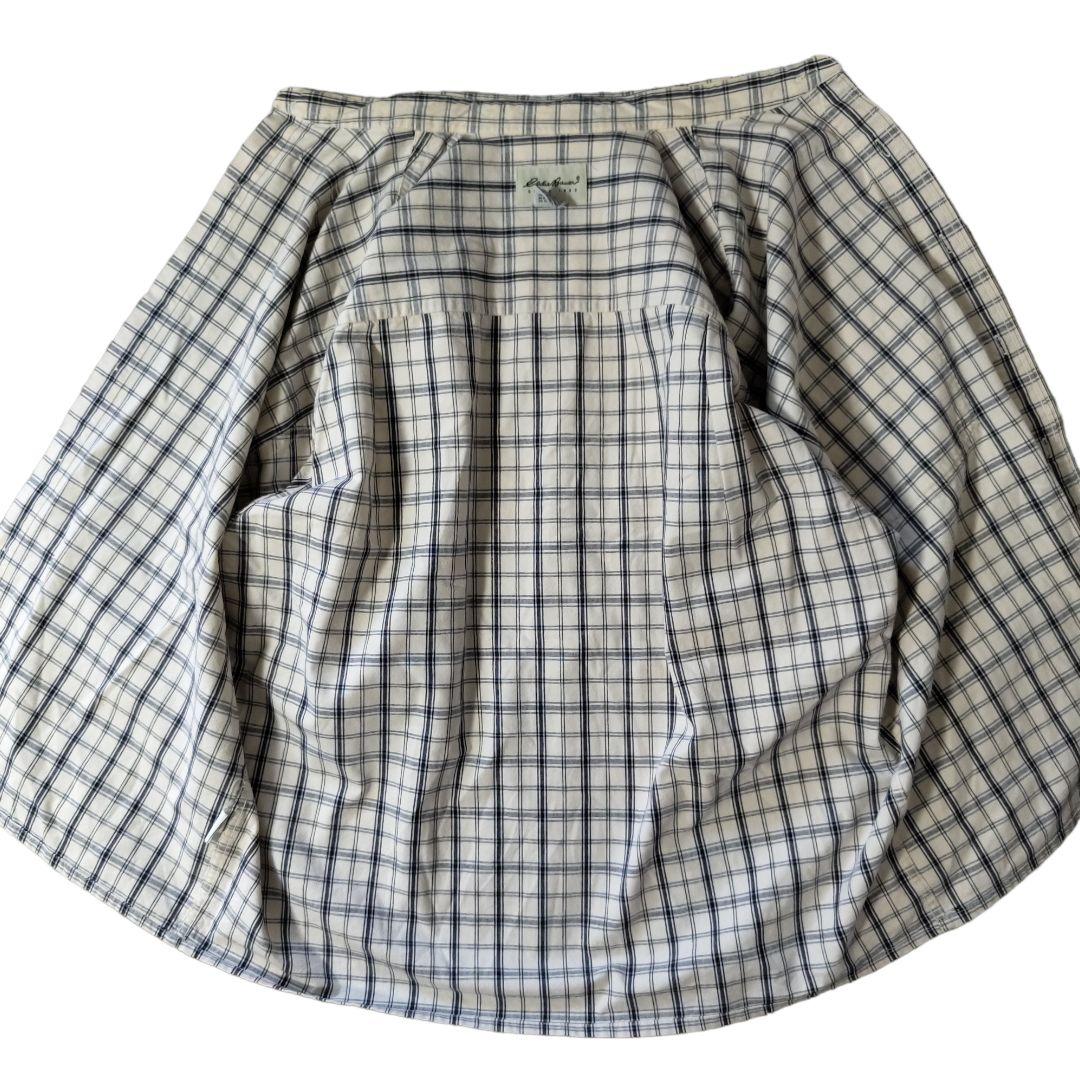 USED L H/S Button down shirt -EddieBauer-