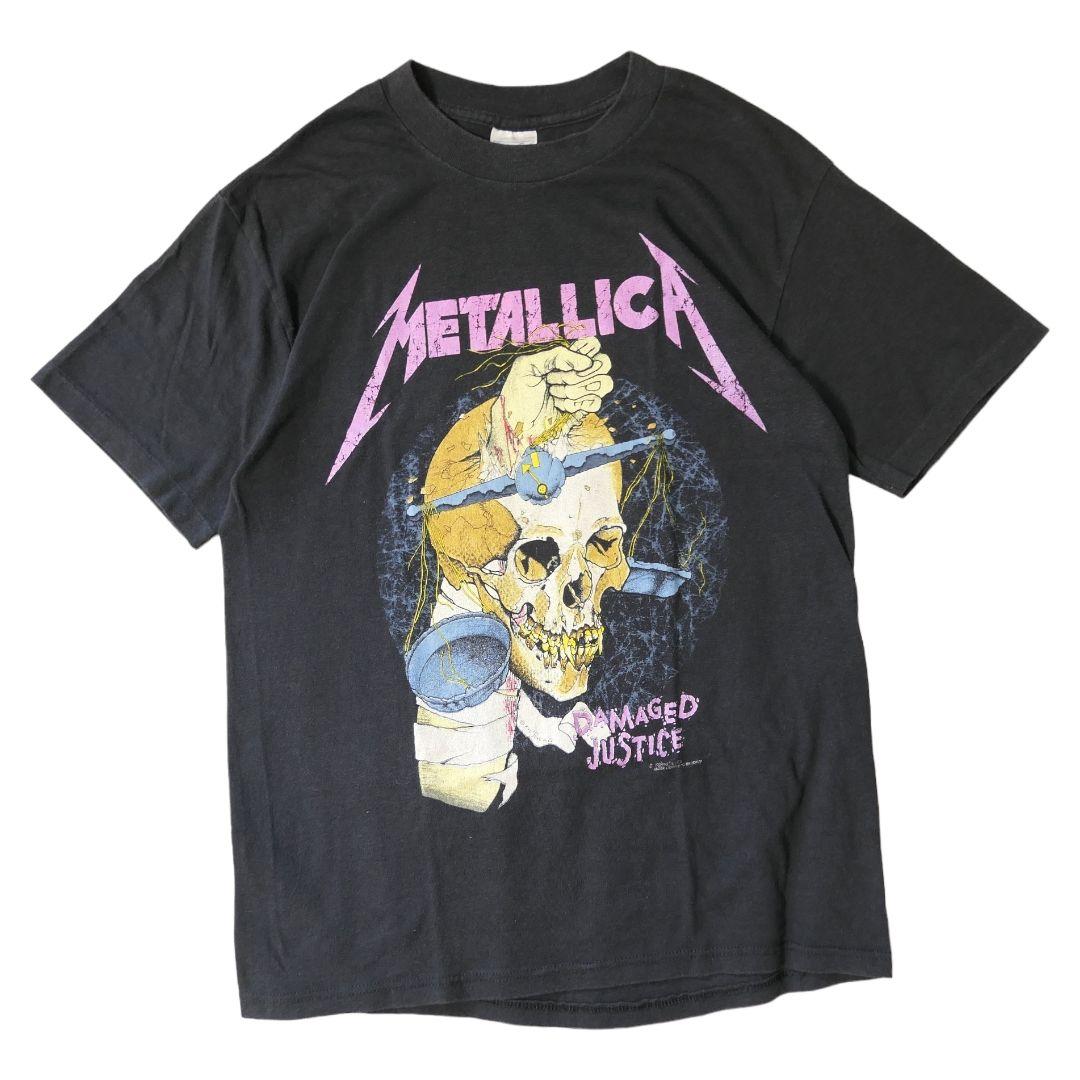 VINTAGE 80s L Rock band T-shirt -METALLICA- – ユウユウジテキ