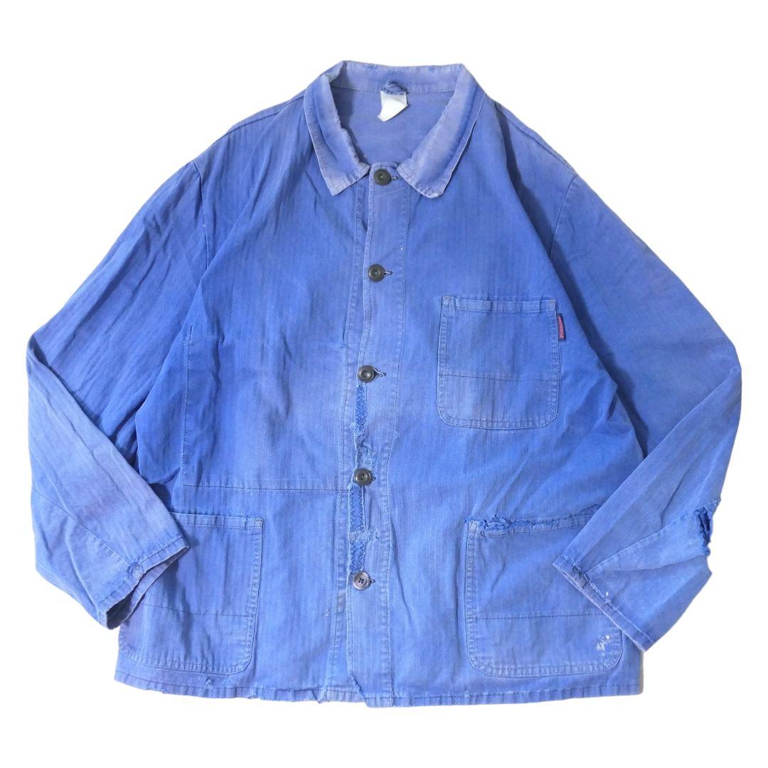 VINTAGE 60-70s L-XL Euro work jacket -Pionier-