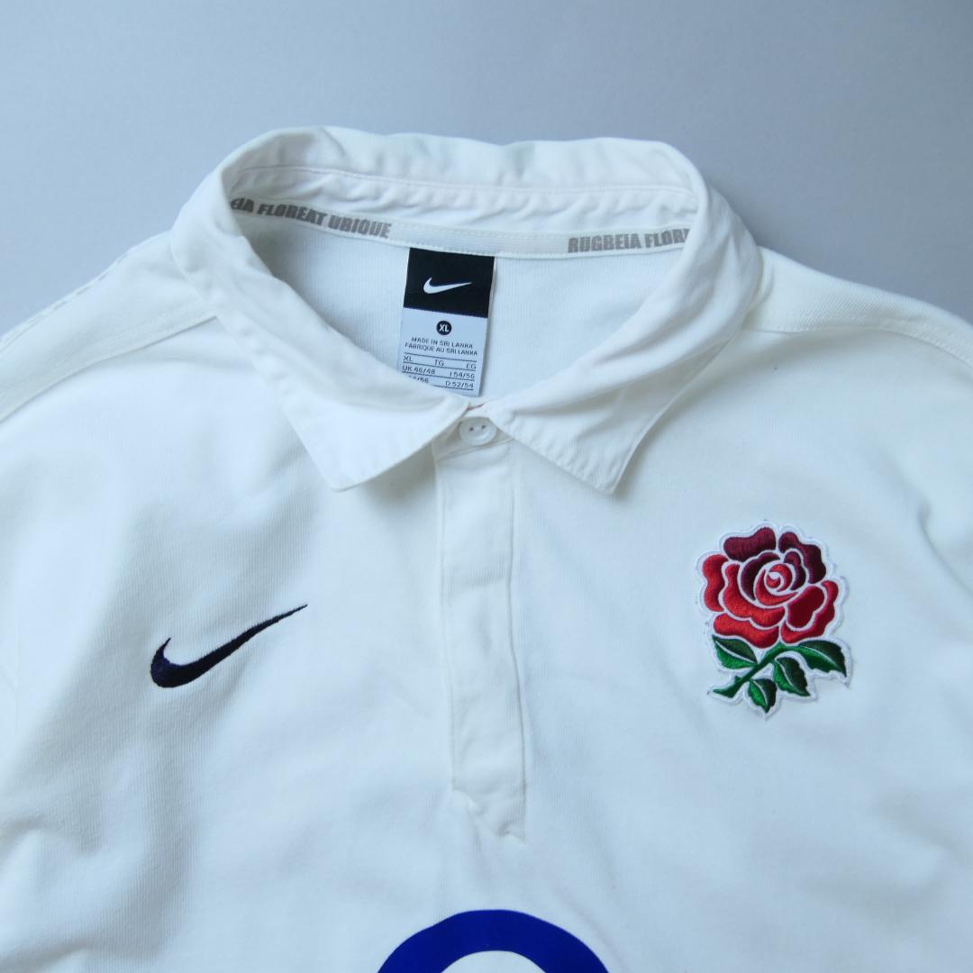 VINTAGE 00s XL Rugger Shirt "Egland" -NIKE-