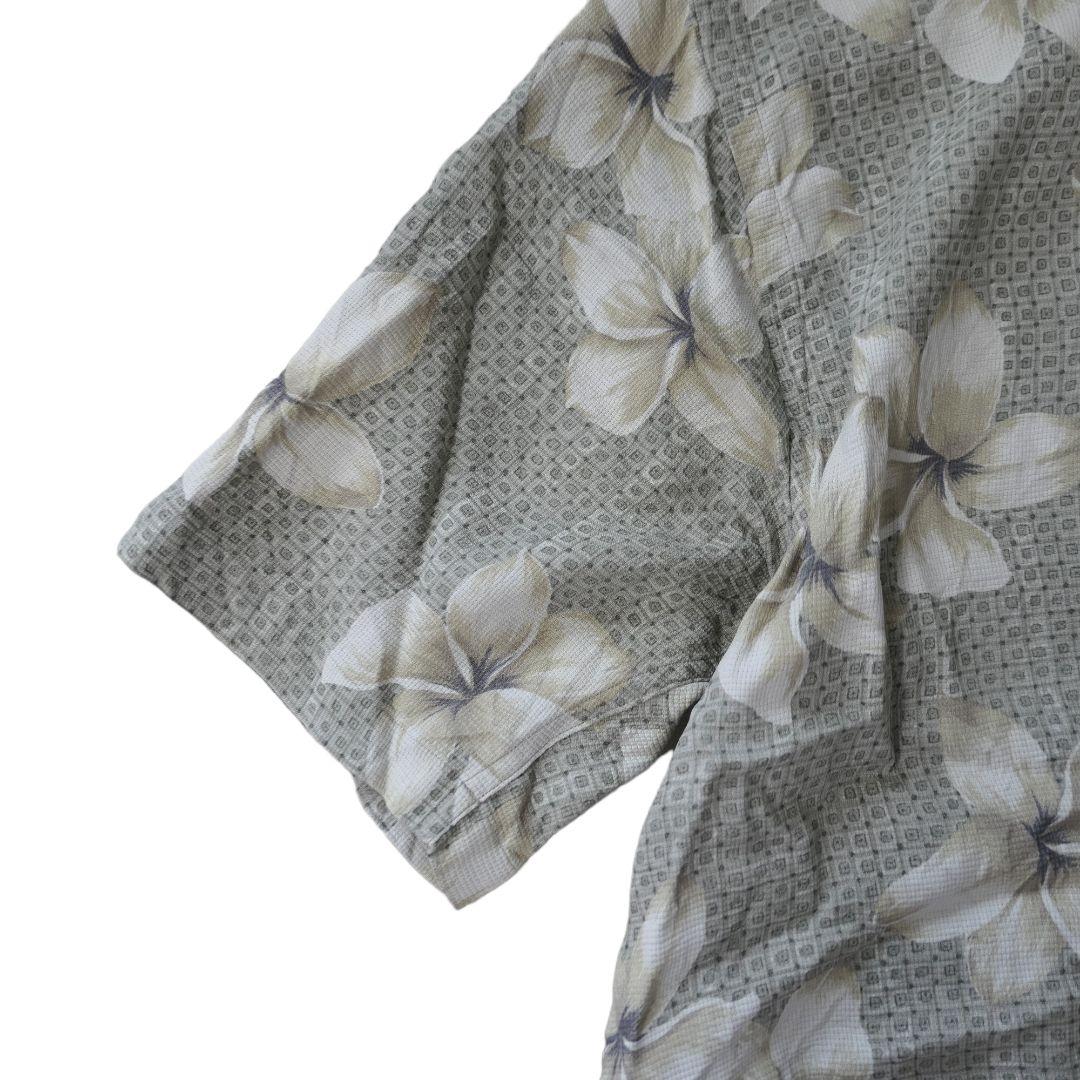 VINTAGE 90s M Silk shirt -NAUTICA-