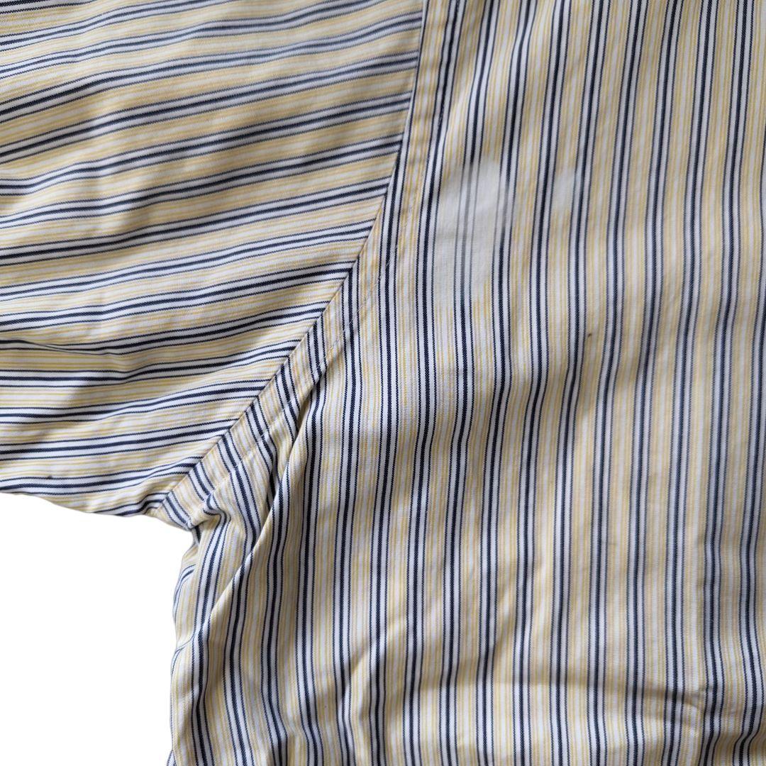 VINTAGE 80-90s L Stripe bd shirt -BrooksBrothers-