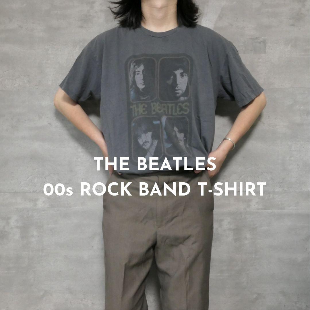 USED XL Rock band T-shirt -THE BEATLES-