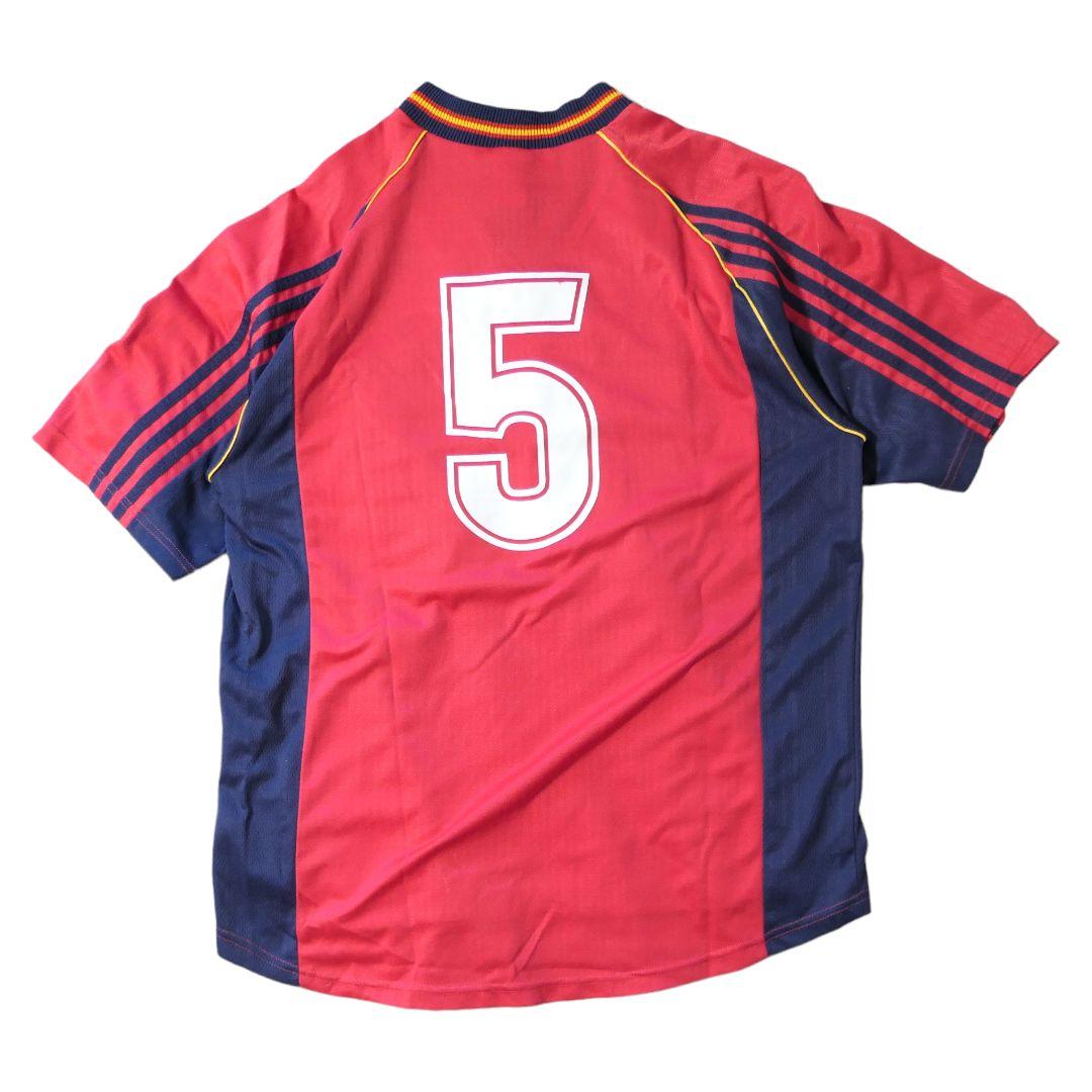 VINTAGE 90s L Soccer game shirt -SPAIN-