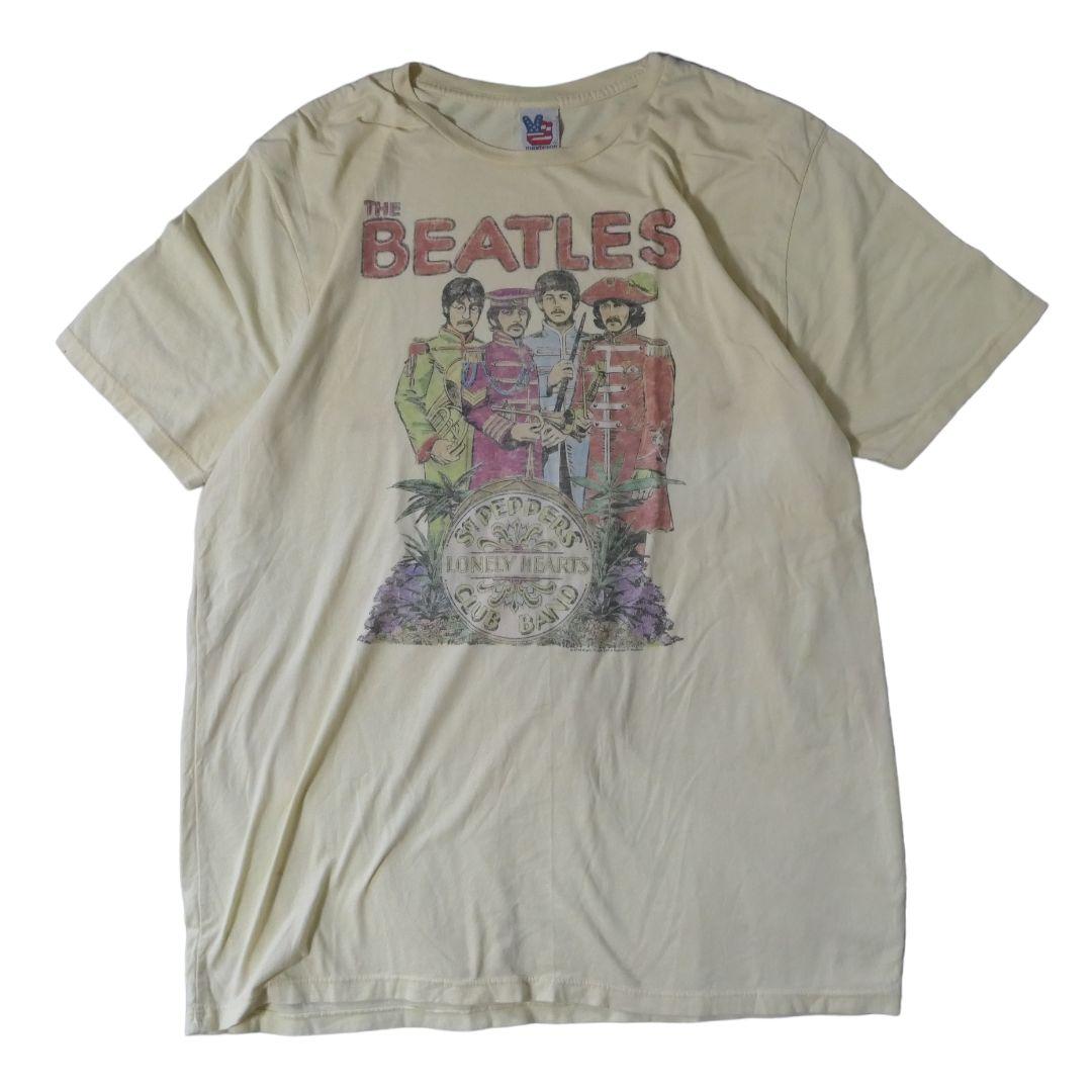 USED XXL Rock band T-shirt -THE BEATLES-