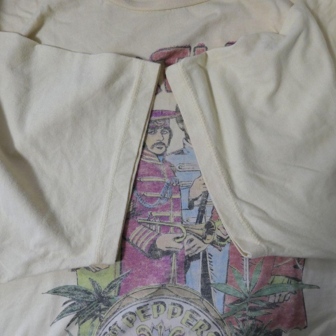 USED XXL Rock band T-shirt -THE BEATLES-