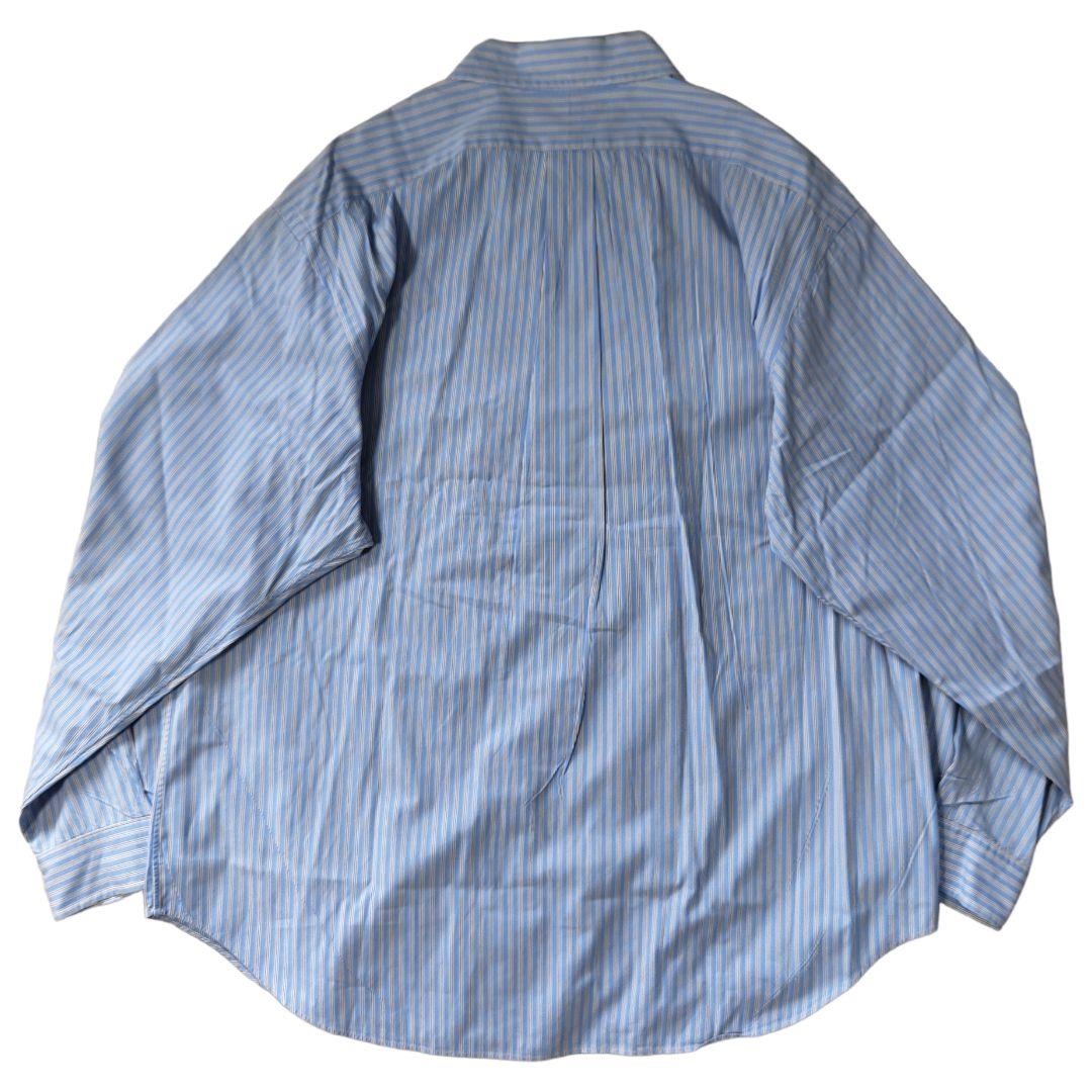 USED L Stripe bd shirt -RalphLauren-