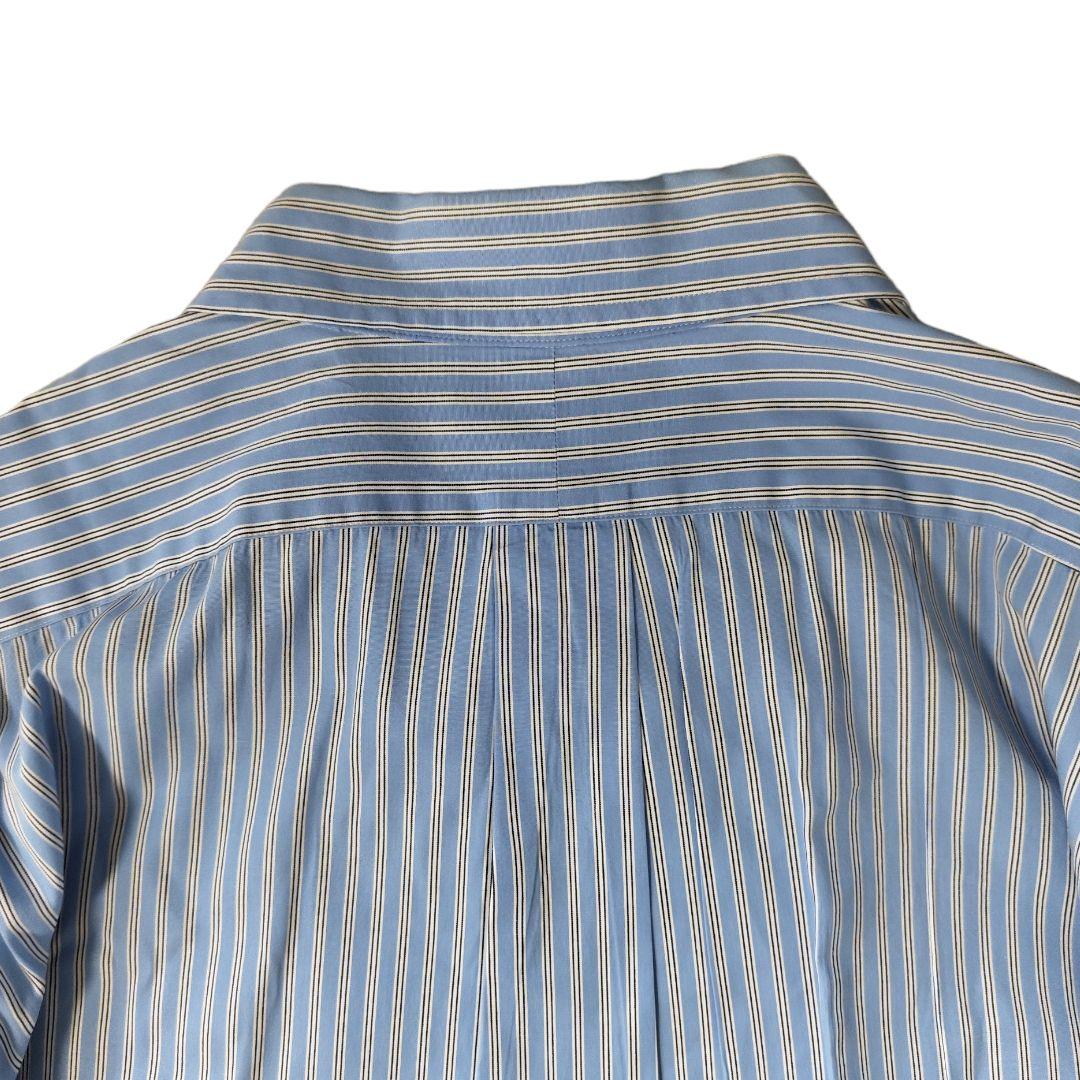 USED L Stripe bd shirt -RalphLauren-