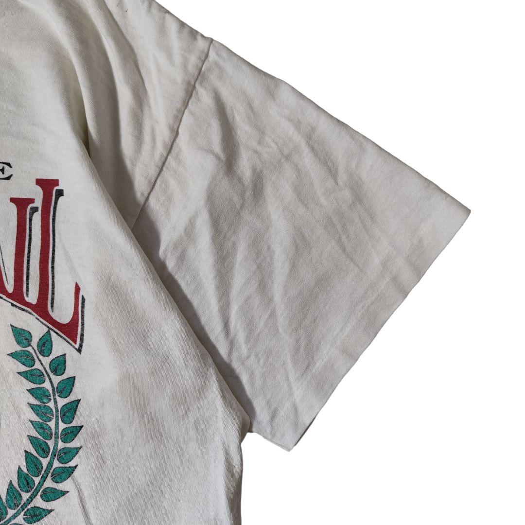 VINTAGE 80-90s L Print T-shirt -ALORE-